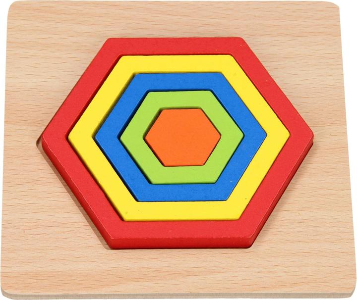 Image du produit Puzzle à formes en bois - Hexagone