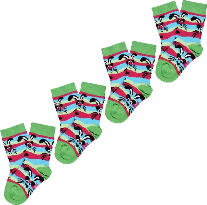 Produktbild Unabux Freizeitsocken Prints (4er Pack, 22 - 24)