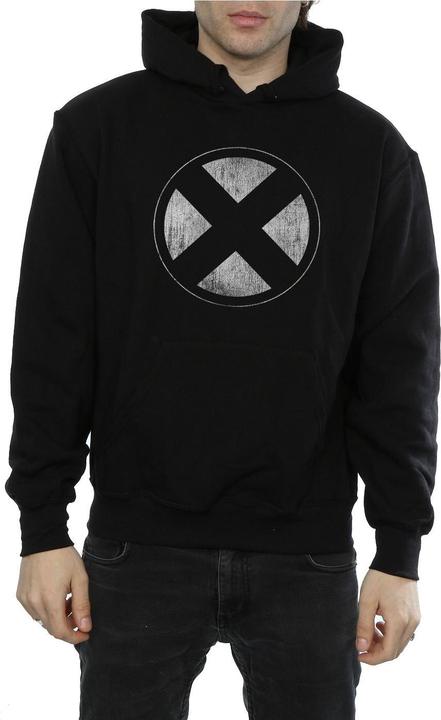 Produktbild XMen Distressed Emblem Kapuzenpullover (L)