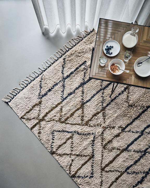 Image du produit Textilien Tapis, HDIndi, Off-White (200 x 140 cm)