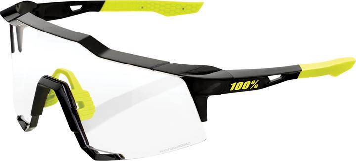 Actual product image 100% Speedcraft Tall (Gloss Black, Photochromic)