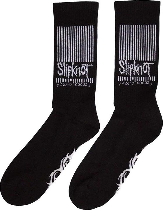 Immagine prodotto Slipknot Calzini spugna unisex per adulti con codice a barre e tribali (40.5 - 45.5)