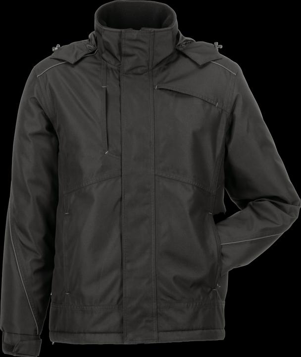 Planam Herren Winterjacke schwarz XXXL 4XL (4XL)