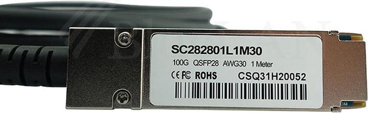 Produktbild CBO D-Link DEM-CB100Q28-2 kompatibles BlueLAN DAC QSFP28 SC282801L2M30