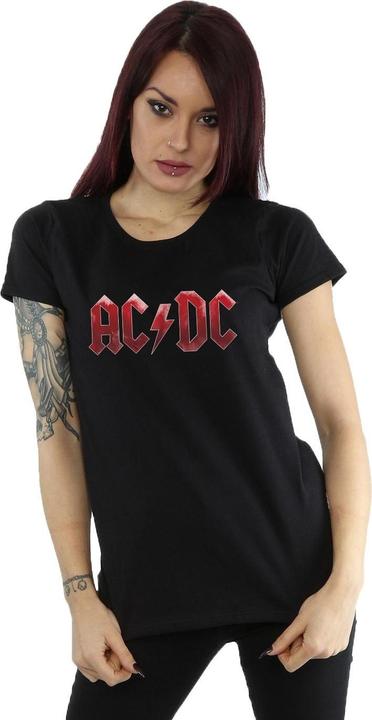 Immagine prodotto AC/DC Maglietta in cotone con logo Red Ice per donne/femmine (S)