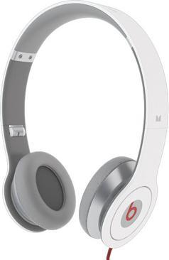 Actual product image Monster Beats Solo by Dr Dre, white (ANC, Cable)