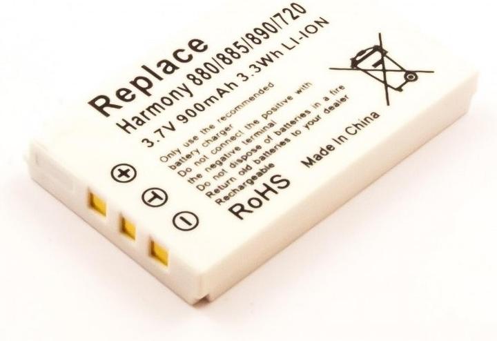 Image du produit AGI 74443 - Pile/accu - LOGITECH HARMONY 885 - blanc - Lithium-ion (Li-Ion) - 900 (1 pcs, Spécifique à l'appareil, 900 mAh)