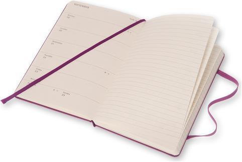 Image du produit Moleskine Agenda semainier 18M (A6, Anglais)