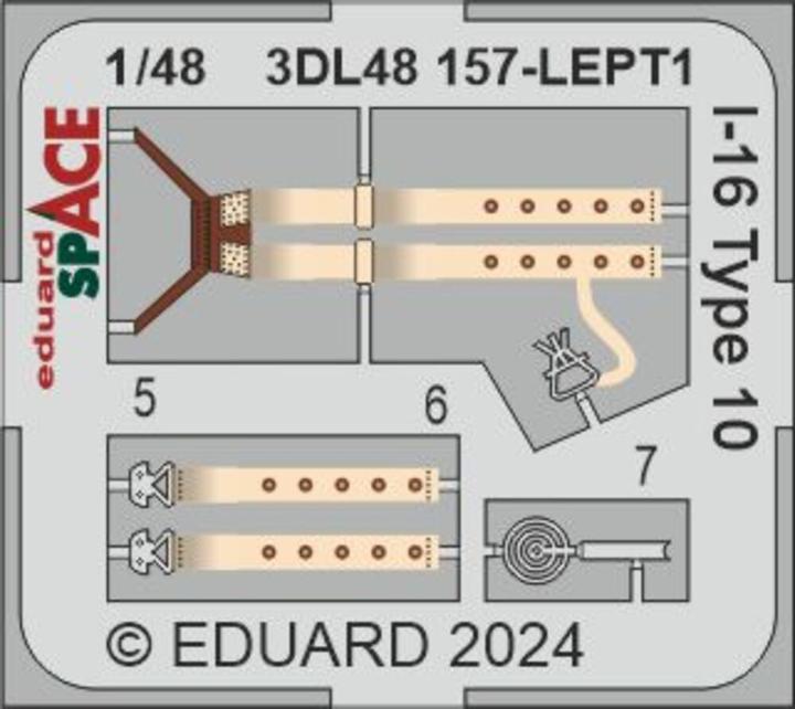 Immagine prodotto Eduard I-16 Tipo 10 SPACE 1/48