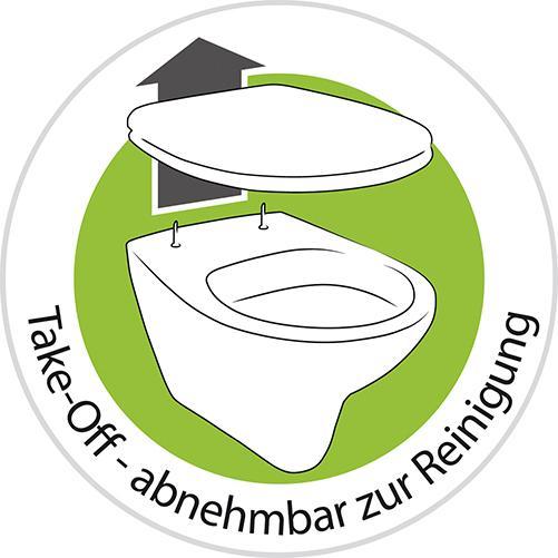 Produktbild Sanitop Wingenroth WC-Sitz Madrid weiss mit Absenk+ Take off