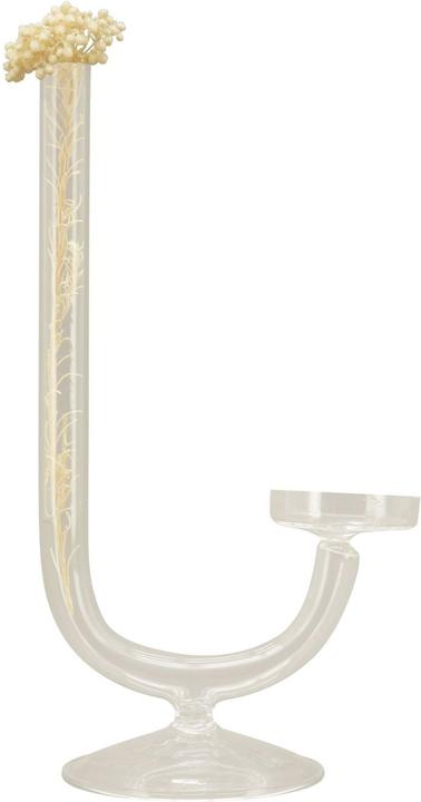 Exner Garten und Wohnaccessoires Vase with candle holder Verrerie (1 x, 11 x 8 x 20 cm)