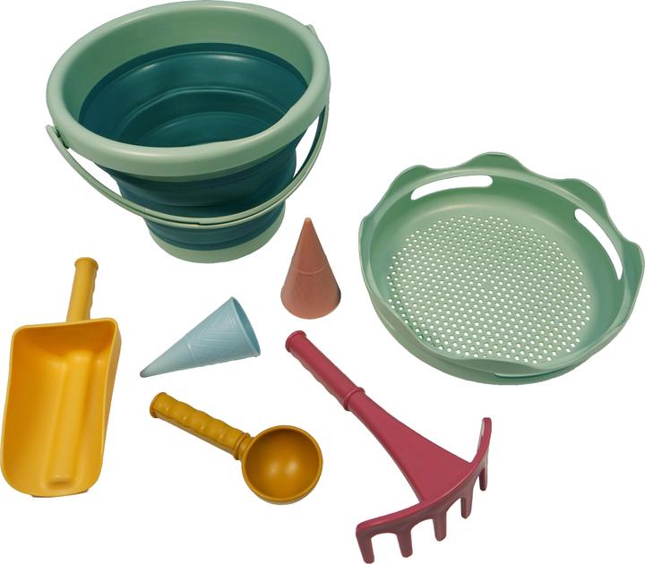 Actual product image Schildkröt 7in1 sand toy set