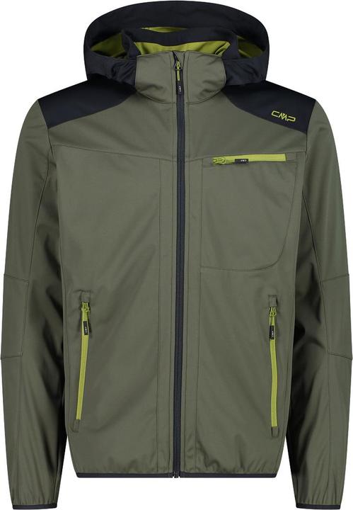 CMP Campagnolo Light Softshell Jacket Zip Hood (56)