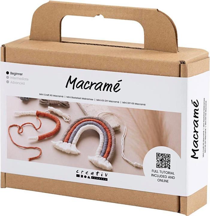 Produktbild Creativ Company Mini Macramé Regenbogen