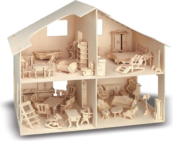 Produktbild Donau Puppenhaus mit Möbel
