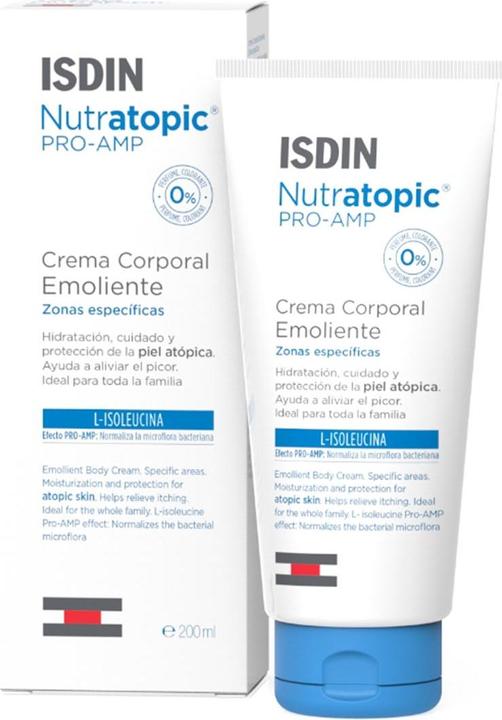 Energie-Label Isdin Nutratopic Pro amp Emollient Cream 200ml (Körpercreme, 200 ml)