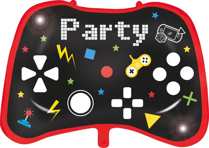 Produktbild Decorata Party Ballon d'anniversaire Manette Jeux (1 x)