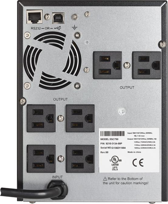 Produktbild Eaton USV 5SC 700 700VA/525Watt Line interactive US-Modell (US) (750 VA, 525 W, Line-Interaktiv USV)