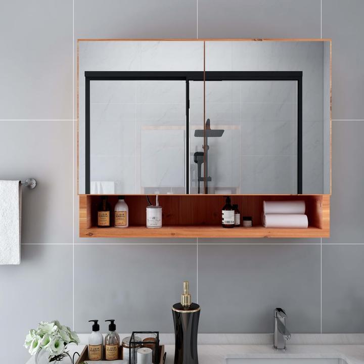 Immagine prodotto VidaXL Armadio a specchio (80 x 15 x 60 cm)