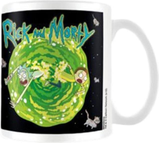 Image du produit Rick And Morty Tasse à café Chat qui nage (325 ml, 1 x)