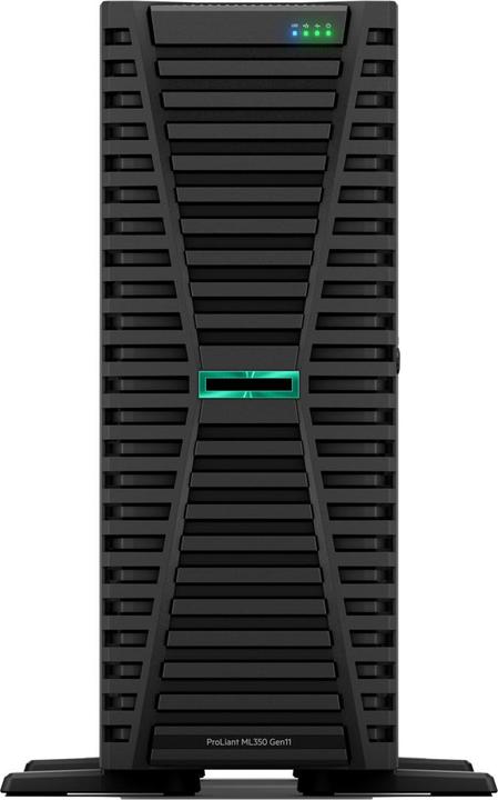 Produktbild HPE ProLiant ML350 Gen11 Tower Xeon-S 4510 12-Core 2.4GHz 2x32GB-R 8xSFF Hot Plug 2x960GB SSD MR408i (Intel Xeon Silver 4510, 64 GB, Tower Server)