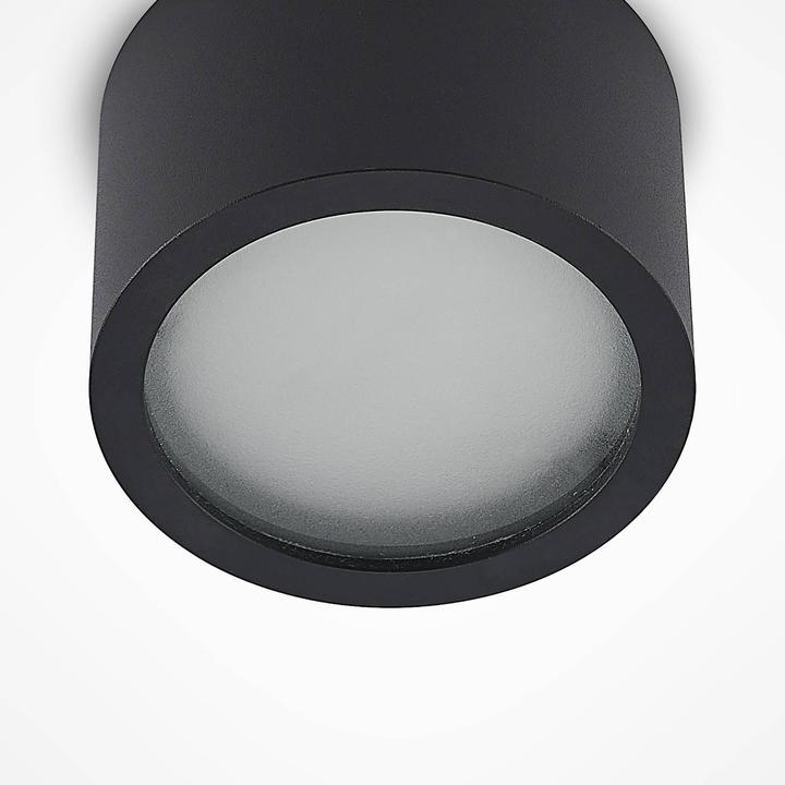 Image du produit Arcchio Nieva Downlight, GX53, rond, noir (GX53)