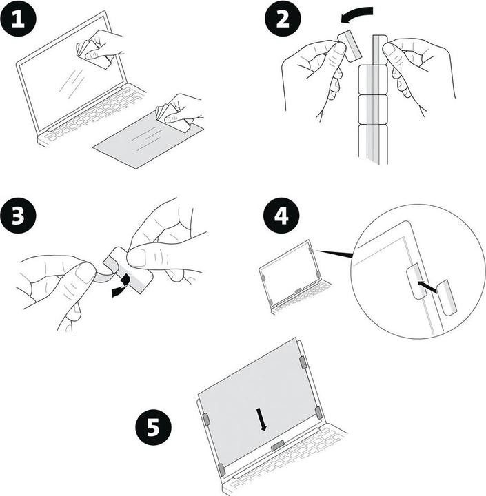 Actual product image Kensington Monitor Screen Film 2-Way Privacy Screen 32/21:9 (32", 21 : 9)