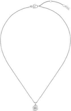 Hugo Boss Matching Steel Necklace For Women Double B 1580697