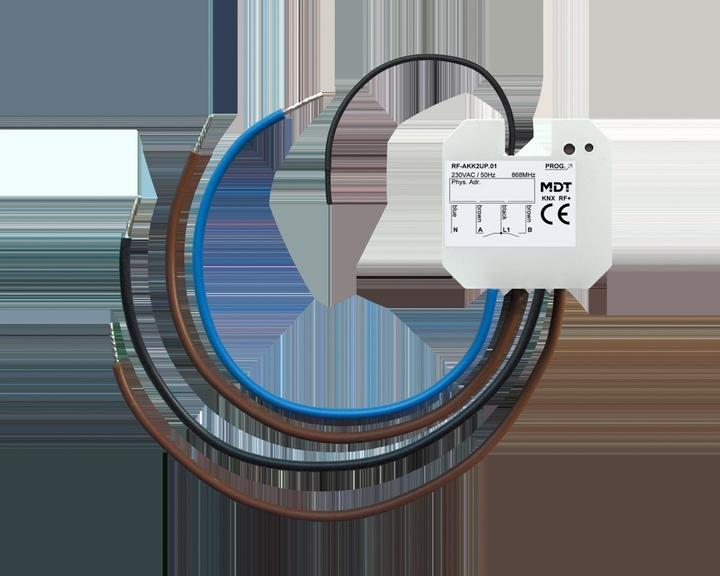 Actual product image MDT RF-AKK2UP.01 KNX RF+ radio (Switch actuator)