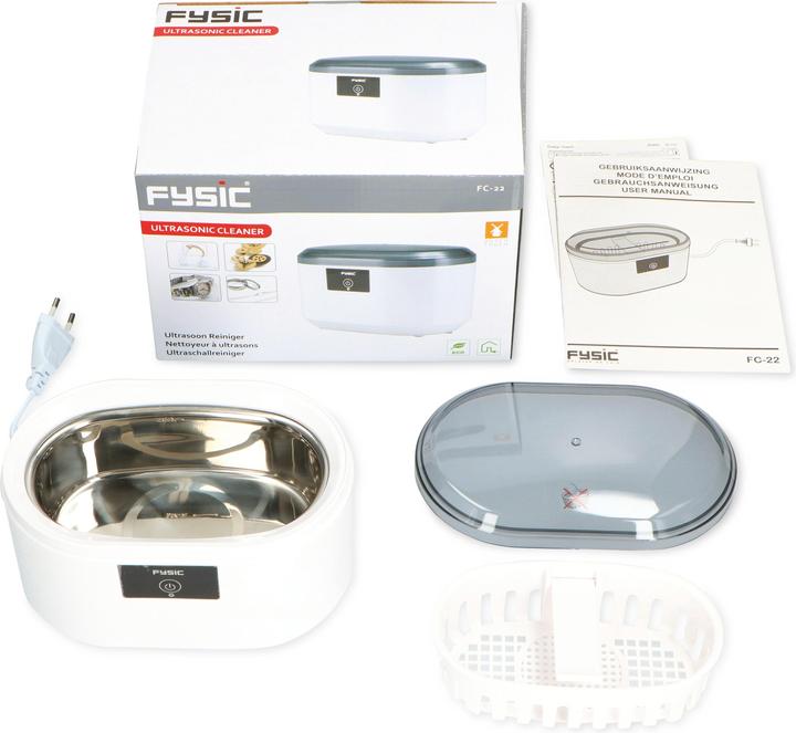 Produktbild Fysic FC-22 Ultraschallreiniger (43 kHz, 500 ml)