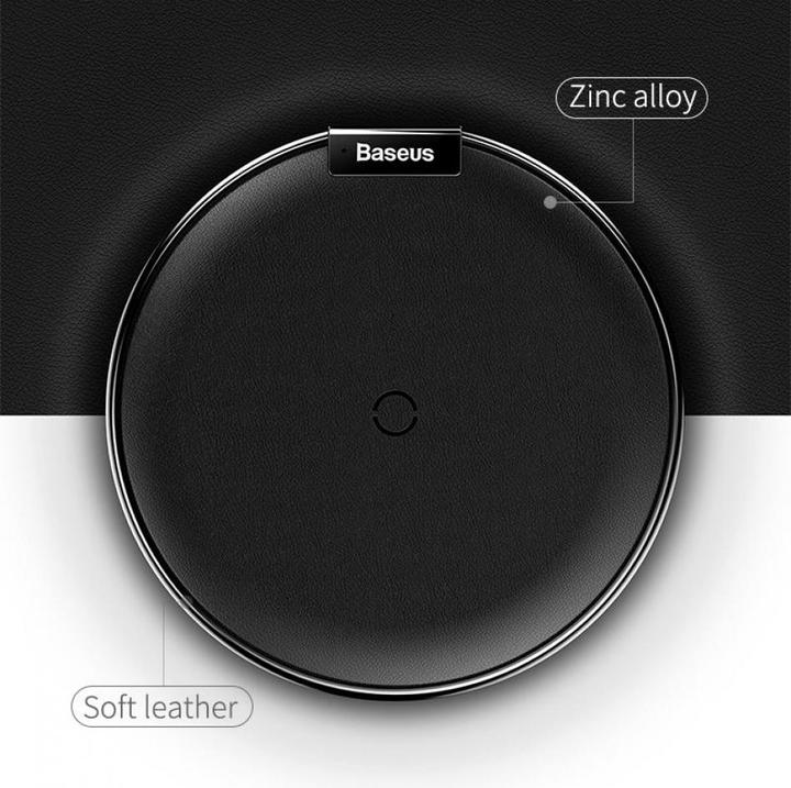 Image du produit Baseus Chargeur sans fil Qi en cuir