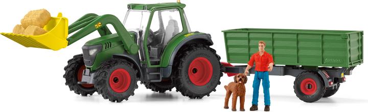 Schleich Traktor mit Anhänger
