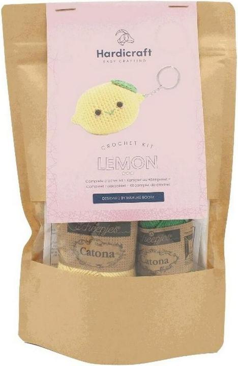 Produktbild Hardicraft Taschenanhänger Zitrone - Häkelset