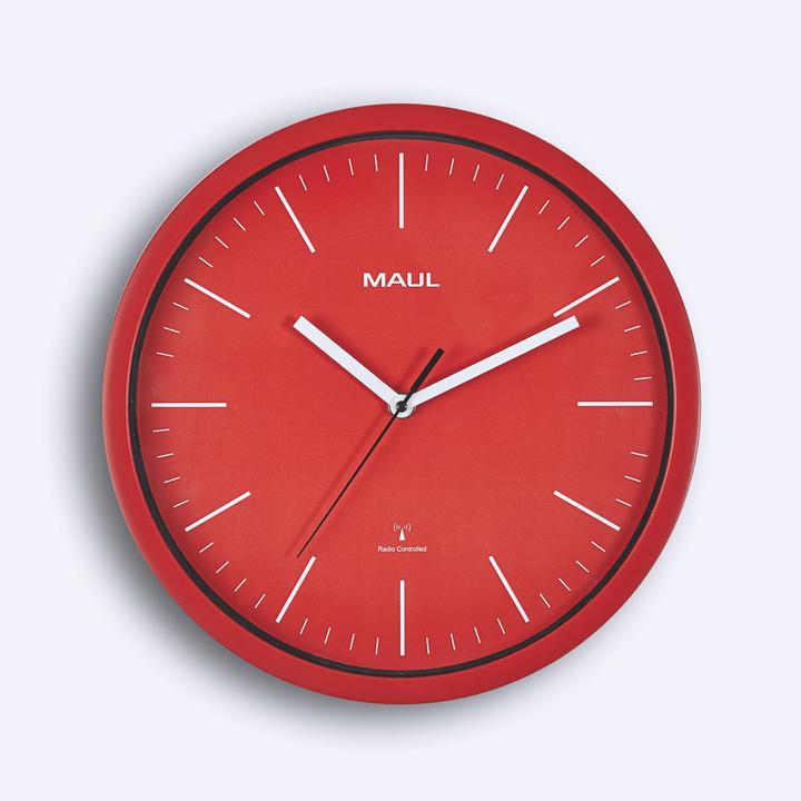 Produktbild Maul Wanduhr MAULjump Ø 30.5 cm Rot (30.50 cm)