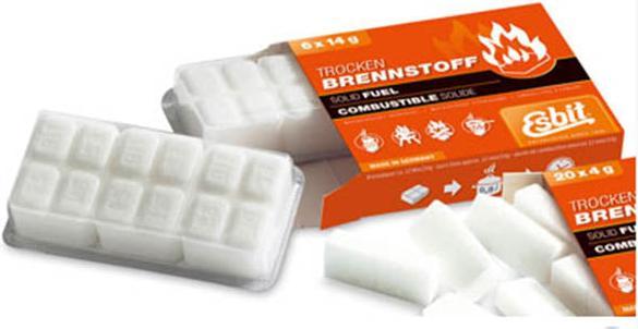 Actual product image Esbit Dry fuel tablets 6x14g