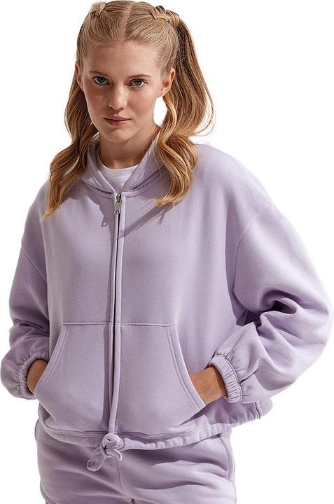 Immagine prodotto Tri Dri Felpa con Cappuccio e Zip Intera Oversize Ritagliata Donna (XXS)