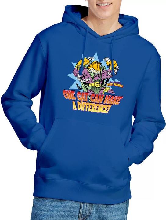 Immagine prodotto Garfield Make A Difference Felpa con Cappuccio Uomo (L)