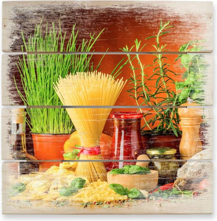 Produktbild Trenddeko Italienisch Kochen (40 x 41.5 cm)