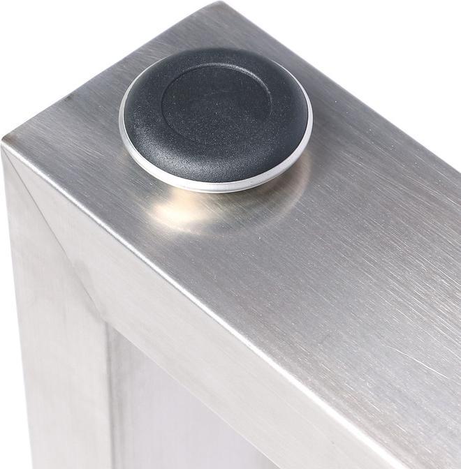 Image du produit CLP 2x Pieds de table Velden 90 cm inox