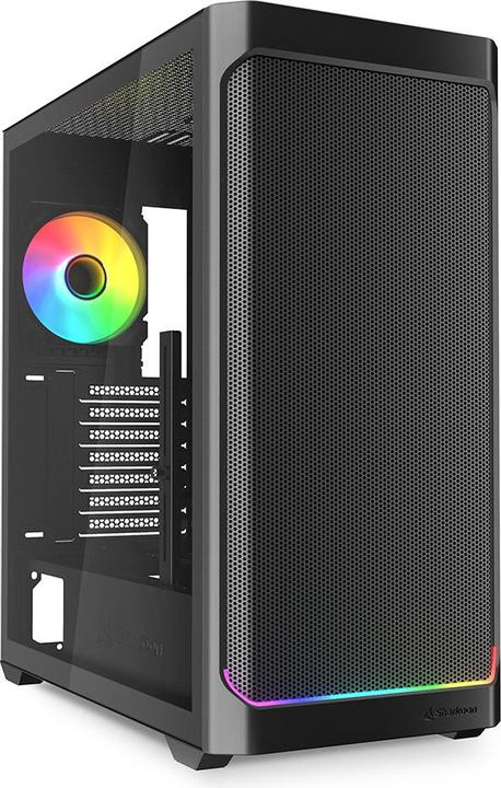 Immagine prodotto Sharkoon AK4 RGB Black ATX (nero) (RGB)