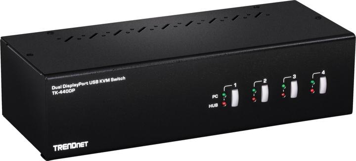 Produktbild Trendnet TK 440DP KVM-/Audio-/USB-Switch