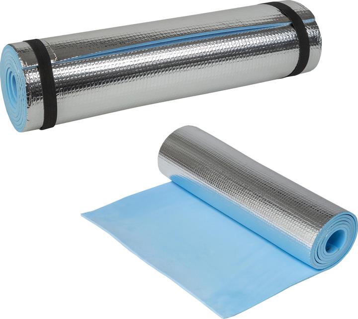 Actual product image Idena Camping mat 180x50cm with aluminium underside