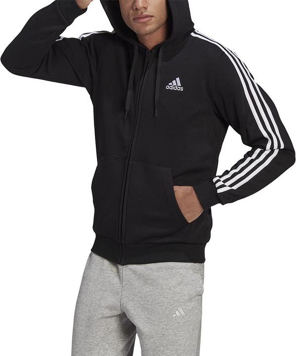 Produktbild adidas Essentials Fleece 3-Streifen Kapuzenjacke (L)