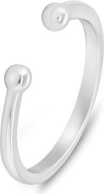 Actual product image Brilio Silver - Minimalist open silver ring RI104W - Circuit: 50 mm (50)