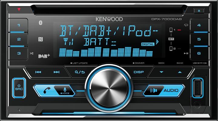 Actual product image Kenwood Corp. DPX-7000DAB incl. DAB aerial
