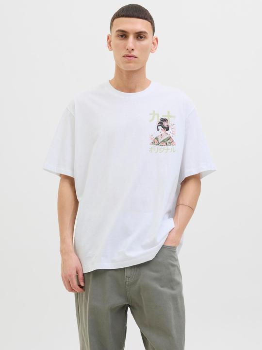 Actual product image Jack & Jones Jorfuji Tee Ss Crew Neck Tg (M)