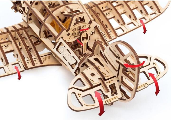Produktbild Eco Wood Art Flugzeug