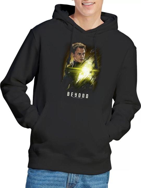 Immagine prodotto Star Trek Beyond Felpa con Cappuccio Chekov Poster Uomo (XL)