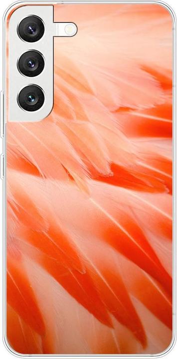 Flamingo feathers