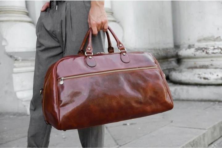Produktbild Only-Bags.Store Duffel Bag aus italienischem Vollnarbenleder